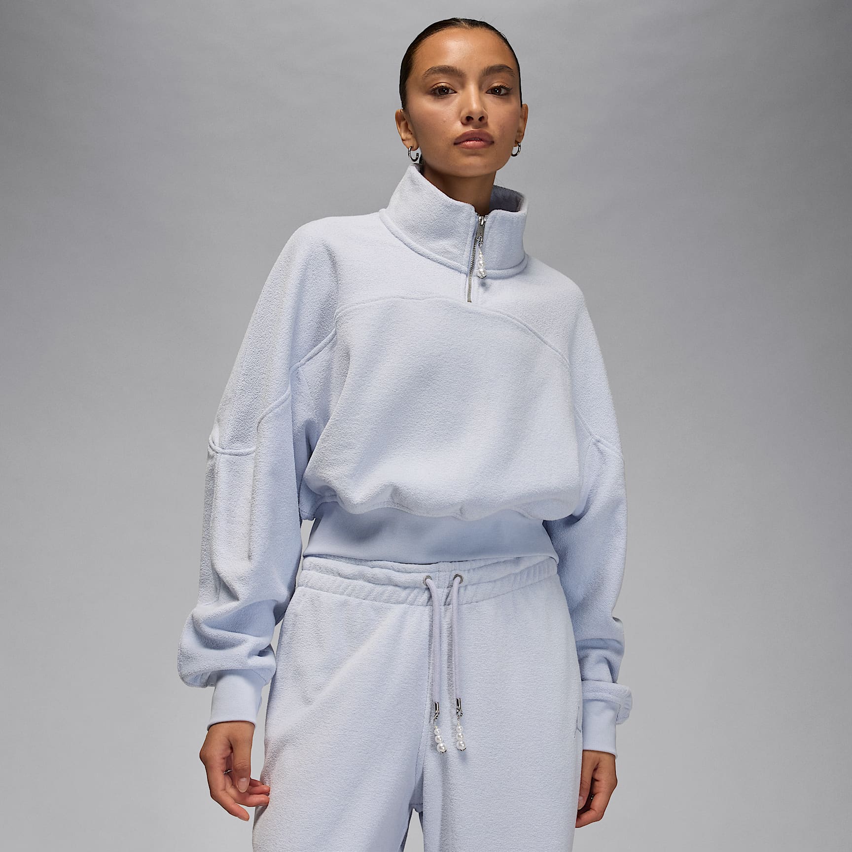 ジョーダン フライト フリース ウィメンズ クォータージップ トップ Mサイズ Jordan Flight Fleece Women's Quarter-Zip Top. Nike.com